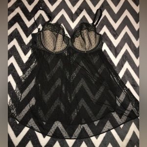 Victoria’s Secret Black Lace Nighty 36 D